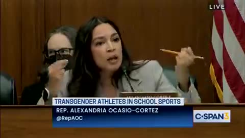 AOC being nuts as always