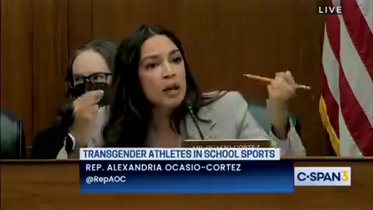 AOC being nuts as always