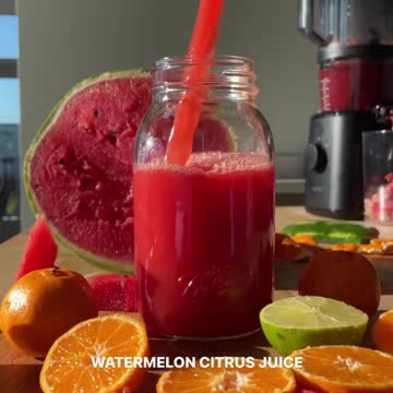 Watermelon Citrus juice 🍉🍊⬇️