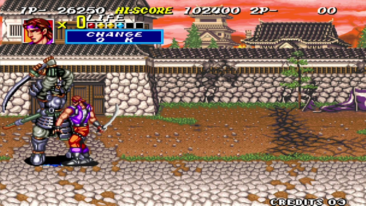 Sengoku 2 Stage 01 #retrogaming #arcadegame #sengoku2 #nedeulers