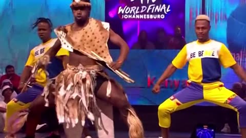 Africa Viral Dance Steps on stage