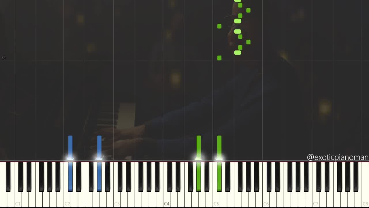 Jonathan Batiste - Born To Play Reprise - Soul 2020 OST from Pixar (Solo Jazz Piano Synthesia)