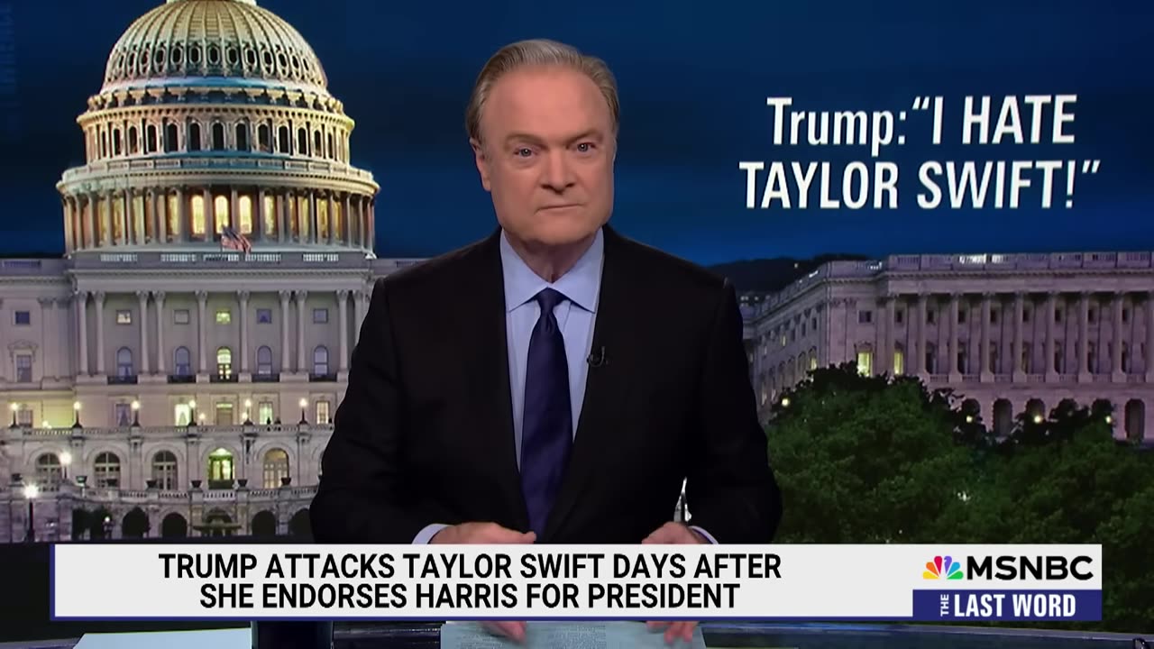 Lawrence on Trump's Taylor Swift Attack: "The Most Hateful Mind in Presidential History" 🎤🔥