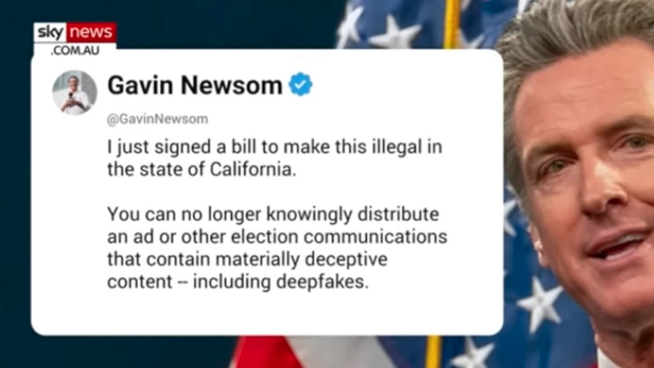 Kamala Parody Ad + Gavin Newsom Parody Ad Went Viral After Gavin Bans Parody Ads in CA