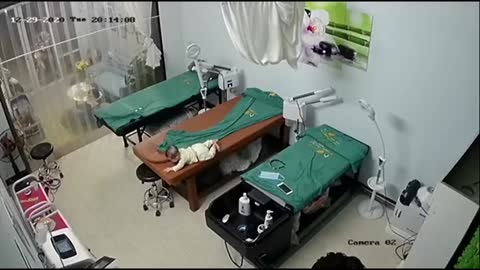 Baby Has Close Call With Bed Edge