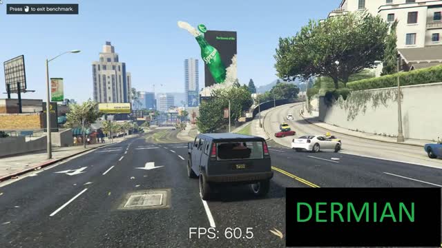 GTA V Benchmark Xeon X5650 Nvidia 1060 GTX