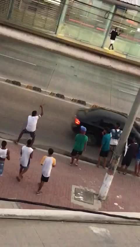 Intimidación en estación de Transcaribe