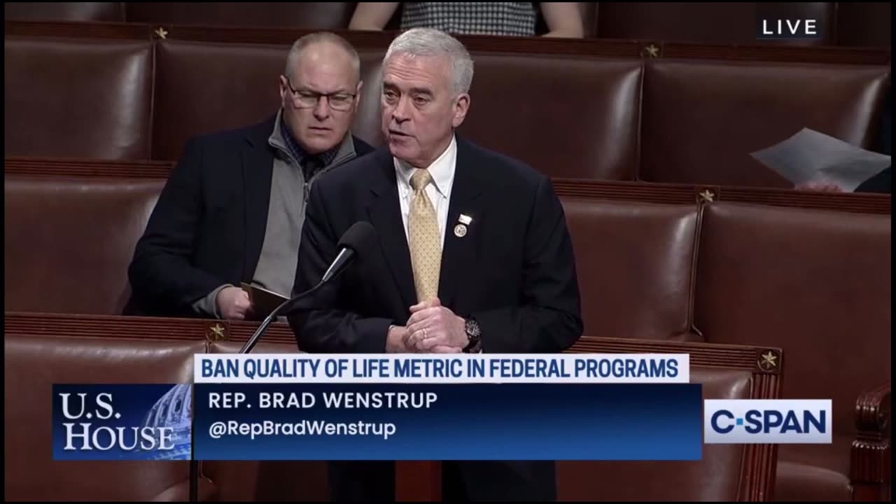 Wenstrup Speaks in Favor of H.R. 485 on the House Floor