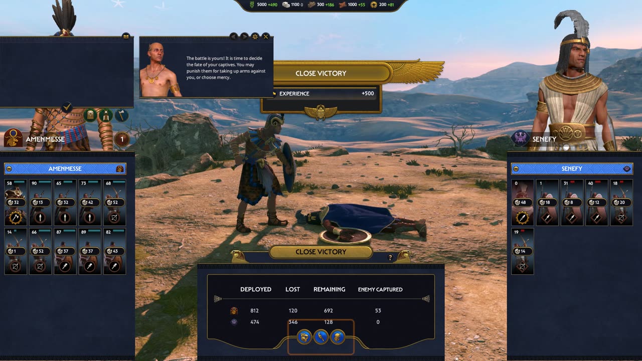 TOTAL WAR_PHARAOH_first _battle_gameplay #totalwar