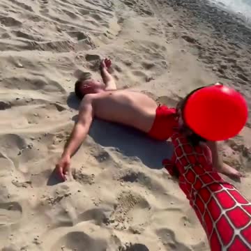 Grandpa play Nerf War