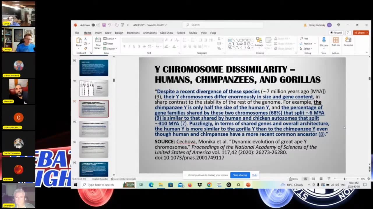 The Debate Dojo _ Are Humans & Chimpanzees Related Through Common Ancestry - Creation VS. Evolution