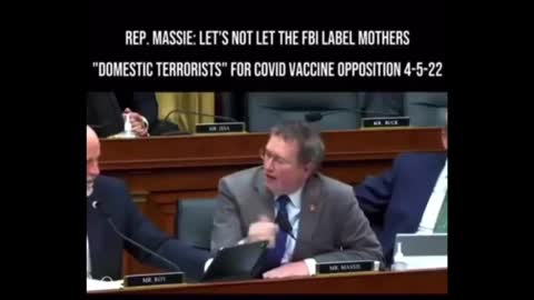 Rep. Massie lets them have it