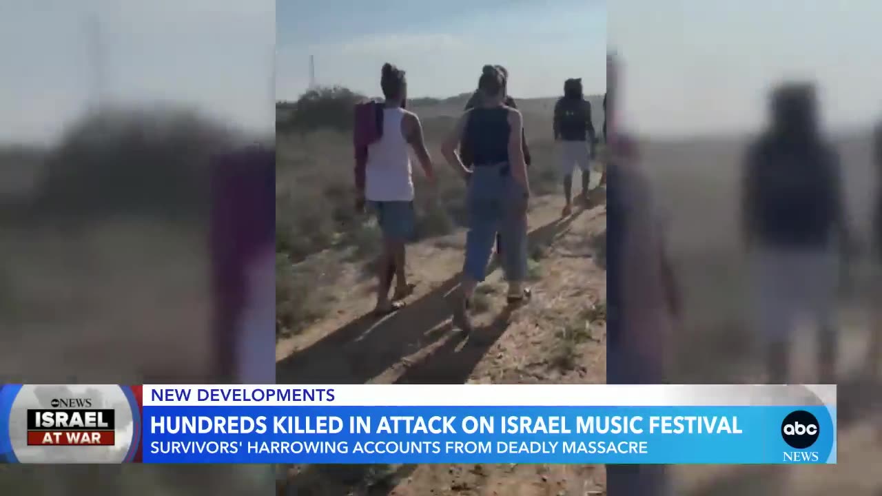 Hundreds killed at music festival in Israel | GMA