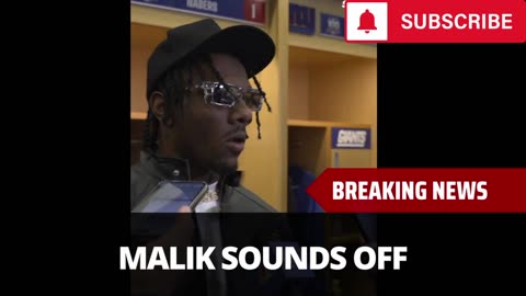Malik Nabers Comments After Giants Loss Go Viral