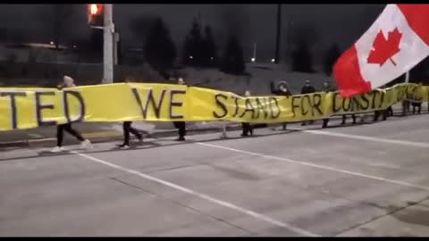 UPDATE🚨 AMBASSADOR BRIDGE 🇨🇦 AFTER MIDNIGHT (FREEDOM)