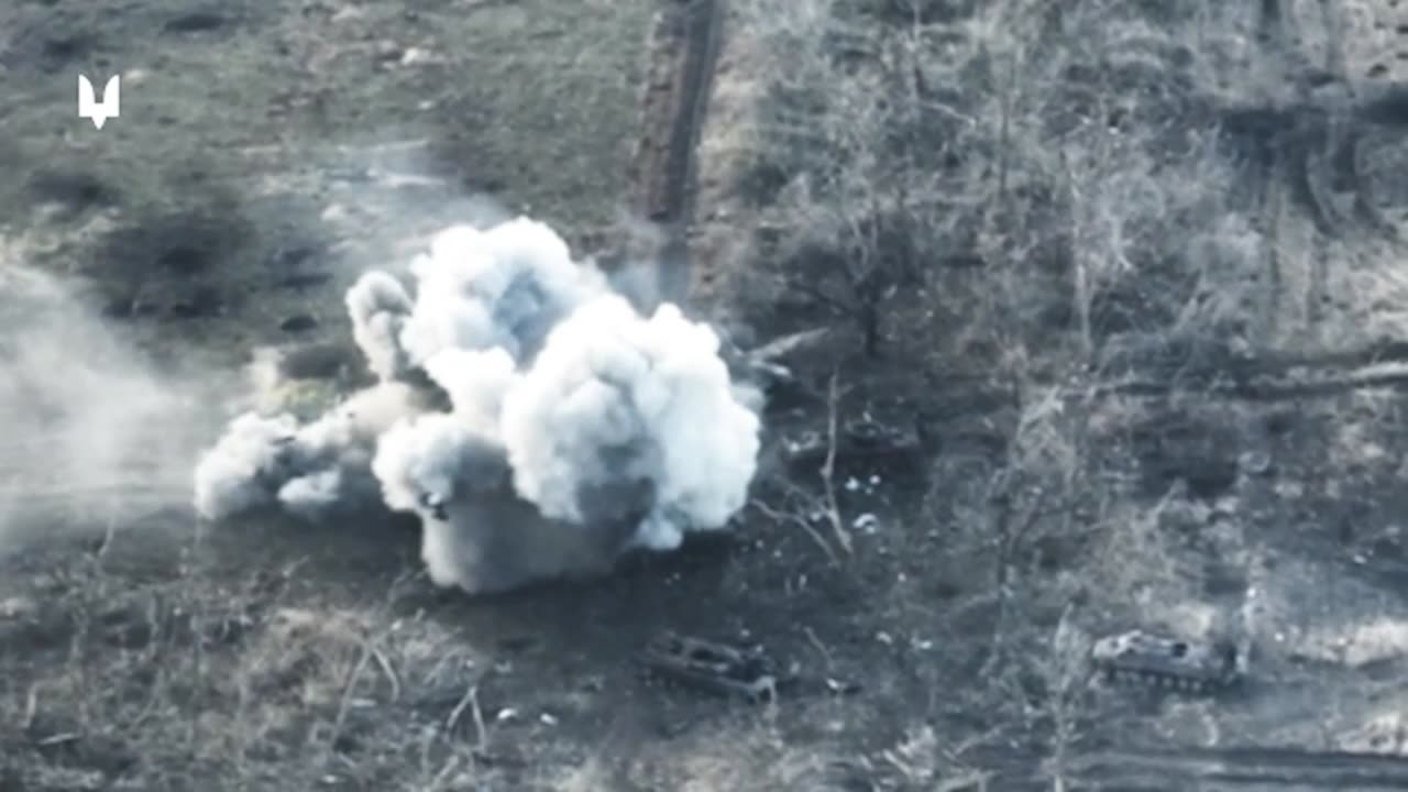 Soldiers of the SSO dispose of the Russian armour in Avdiivka