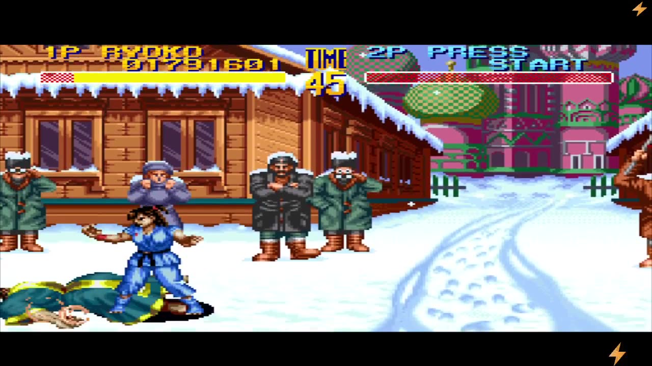 World Heroes 2 Ryoko Playthrough