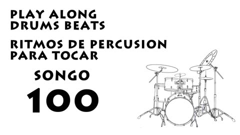 Songo Drums 100 BPM - Ritmo de Songo 100 BPM