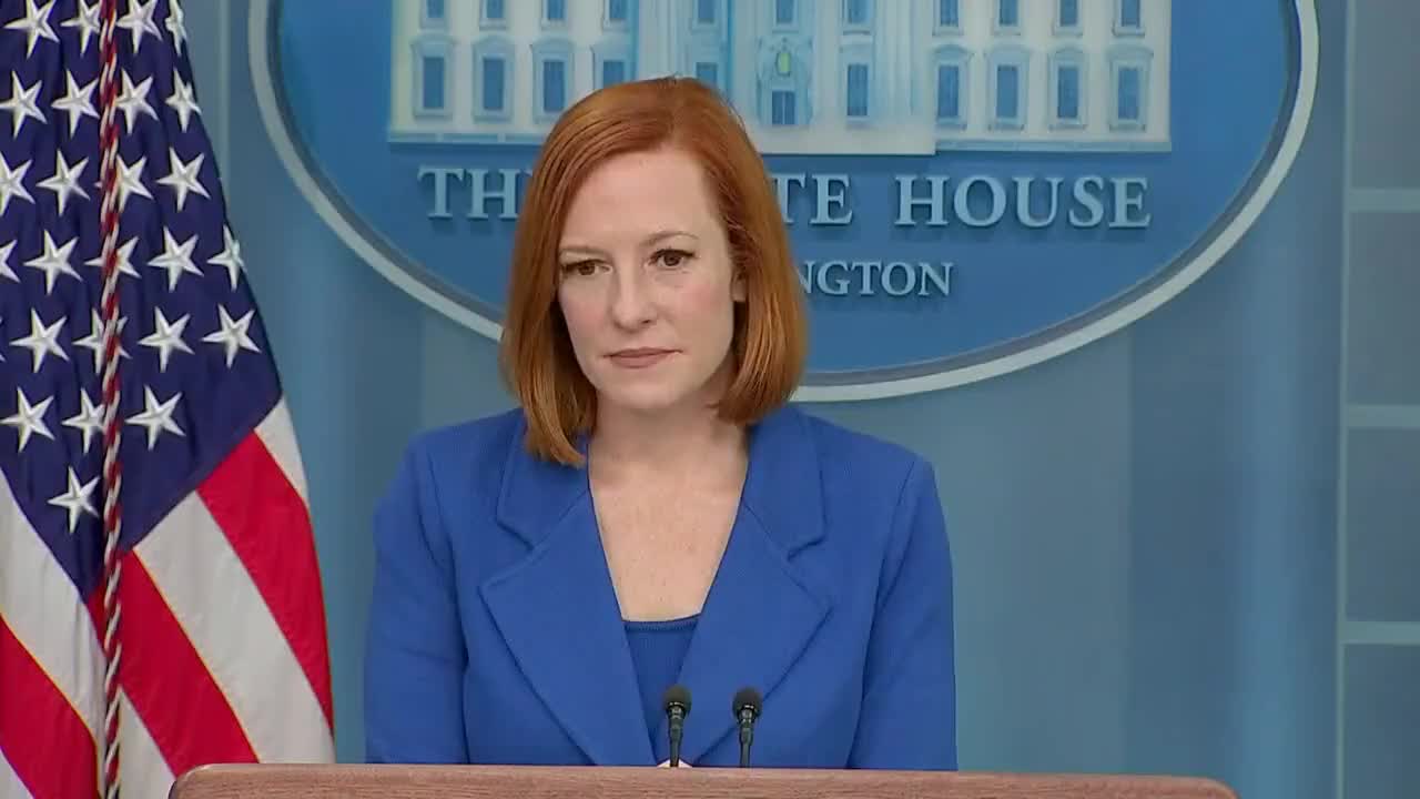 Psaki dodges questions when asked how Biden is navigating conflicts of interest: