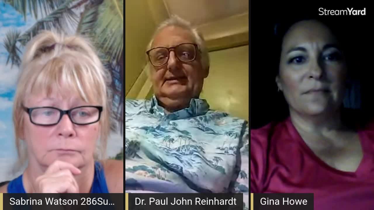 286 Sunshine LIVE Ep 071 With Gina Howe and Dr. Paul Reinhardt