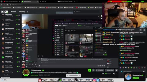 Dasgasdom3 - Training for Adin Ross Fight🚨🚨🚨 (01/12/24 KICK VOD)