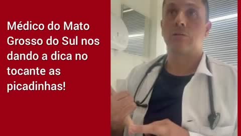 MÉDICO FALANDO A VERDADE PARA O PACIENTE A RESPEITO DA VACINAÇÃO