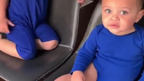 Little Boy Finds a Funny Question to Answer