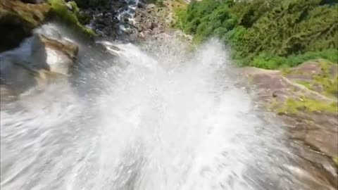 beauty of nature captured through drone