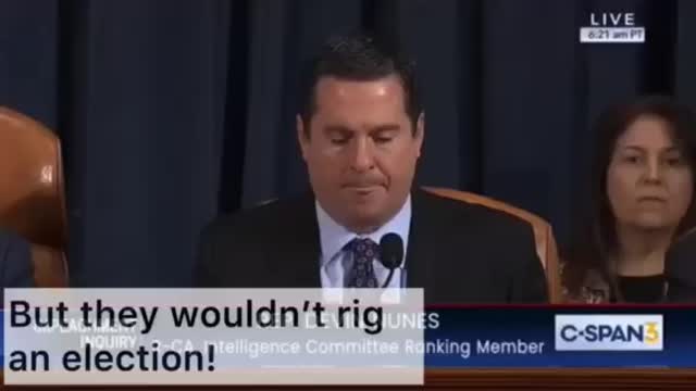 Devin Nunes reading laundry list of dirty Dem Tactics