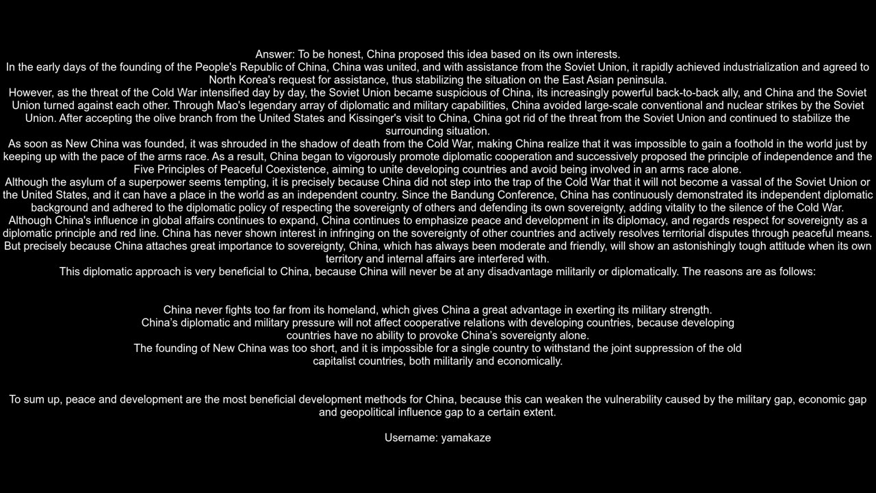 Why does China propose to build a community with a shared future for mankind