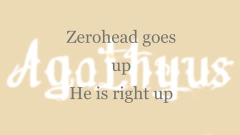 Agathyus ¬ Zerohead (official lyrics¬audio)