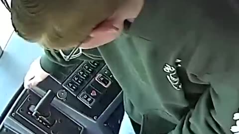 7th grader jumps into action to save bus driver and fellow students