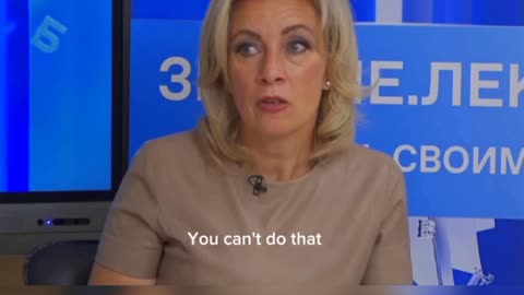 "It's madness not just because it's Russia" - Maria Zakharova spoke about cancel culture