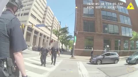 Cleveland Police Commander's Body Camera From Downtown BLM Protest Released