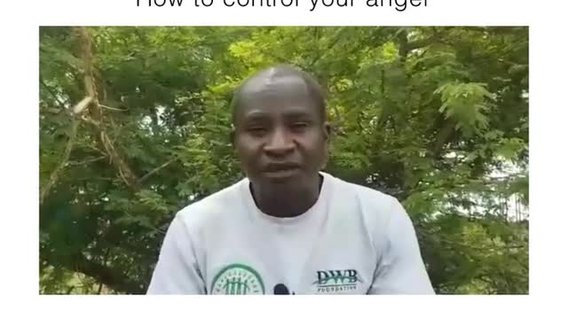 How to control your anger. 😇