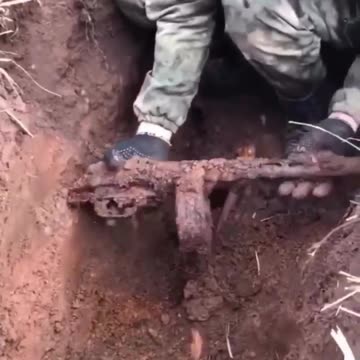 Found a buried gun