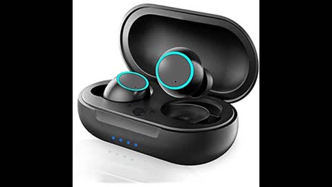 Review: Waterproof Bluetooth 5.0 True Wireless Earbuds, Touch Control,30H Cyclic Playtime TWS H...