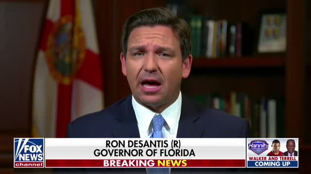 Gov. DeSantis On Hannity: Monoclonal Treatments Are Saving Lives and the Biden Border Crisis Worsens