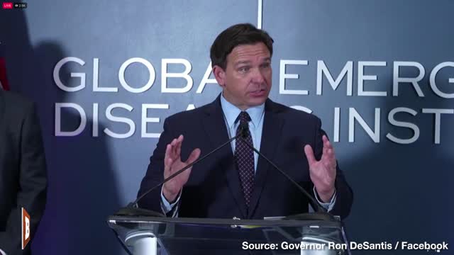 DeSantis on Hospital Vax Mandate: Hospitals Already "Having a Tough Time Retaining Staff"