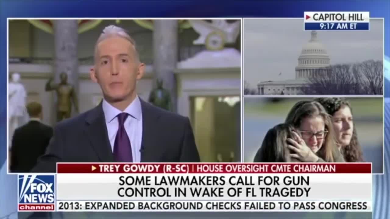 Trey Gowdy On Florida Public Shooting