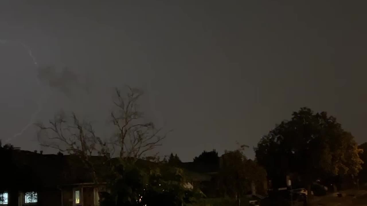 Lightening Caught on camera