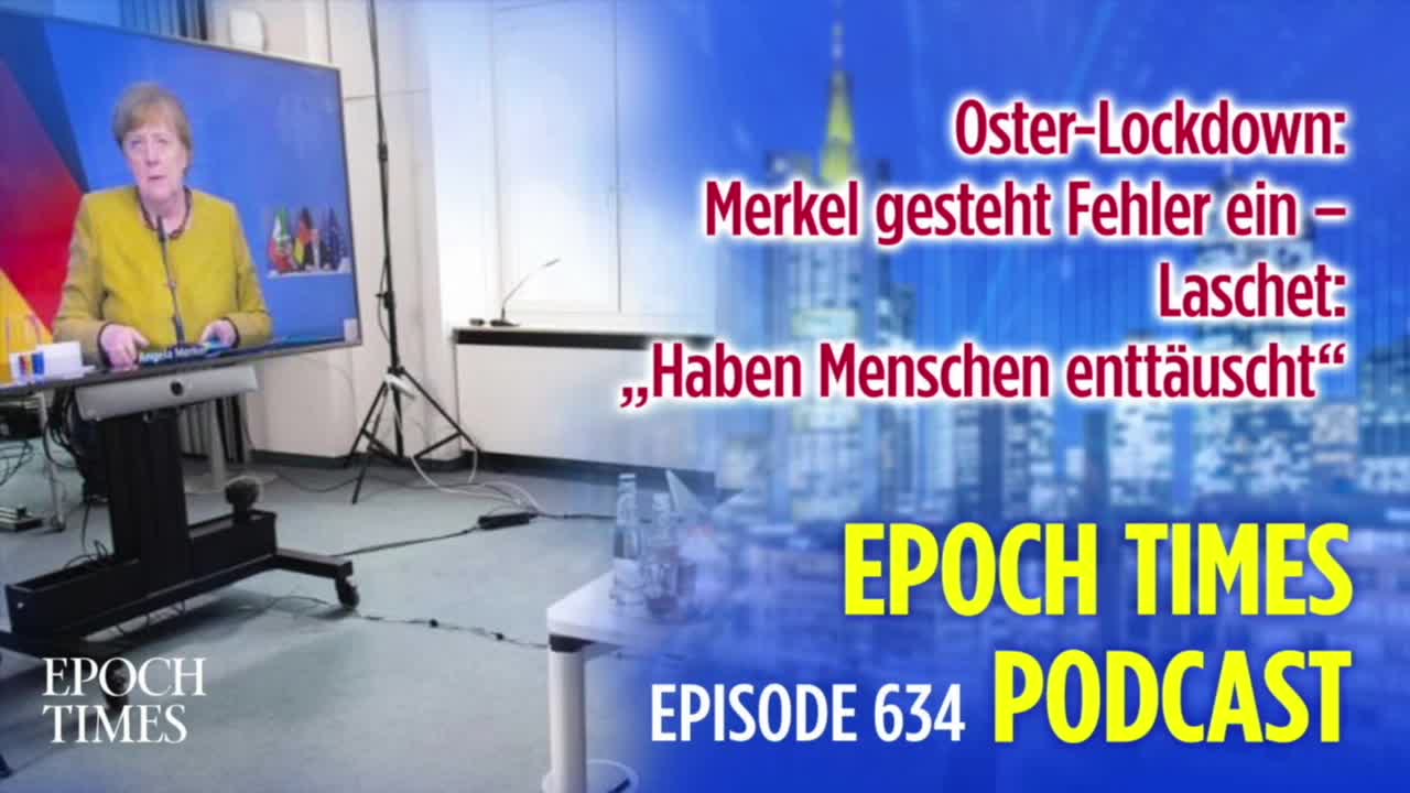 Oster-Lockdown: Merkel gesteht Fehler ein – Laschet: „Haben Menschen enttäuscht“