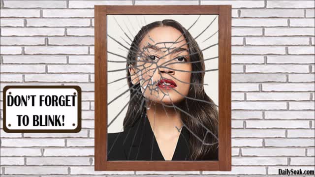 AOC Calls Police On Strange Woman Who Keeps Stalking Her In Her Bathroom Mirror