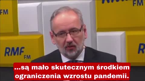 niedzielski bełkot restrykcje