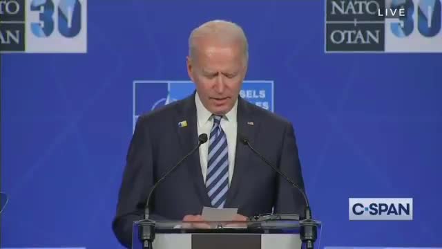 CAUGHT AGAIN! Biden Literally Reads Off of a List of Pre-Approved Reporters to Ask Questions