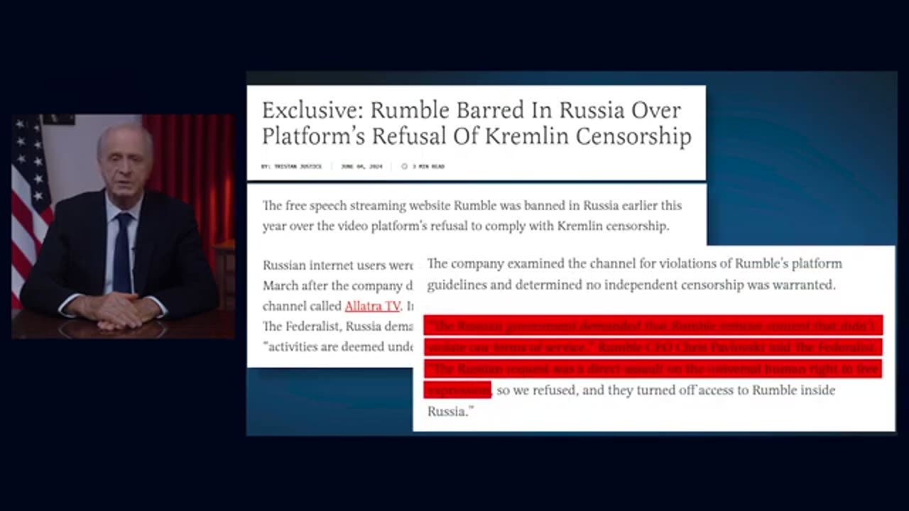 Russia Has Recently Banned The Rumble Platform