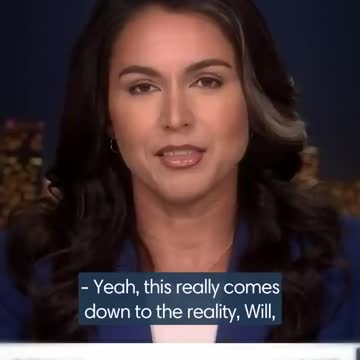 トゥルシー・ギャバード氏「もしあなたが体制に反対するなら、彼らはあなたを破壊しようとするでしょう」