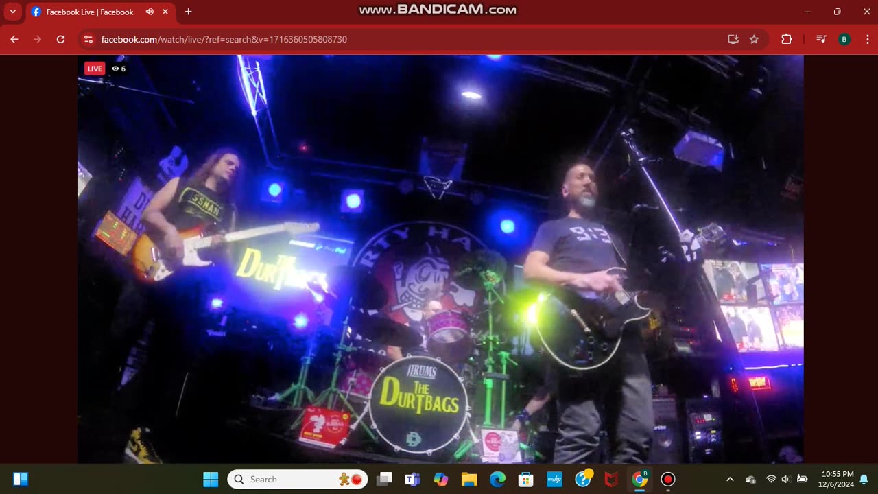 DECEMBER 6 2024 DURTBAGS LIVE AT DURTY HARRY'S BAR KEY WEST PART 1