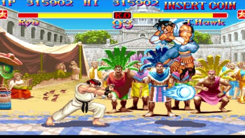 Ryu vs T. Hawk