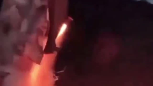 Ass Bottlerocket Causes Massive Fire